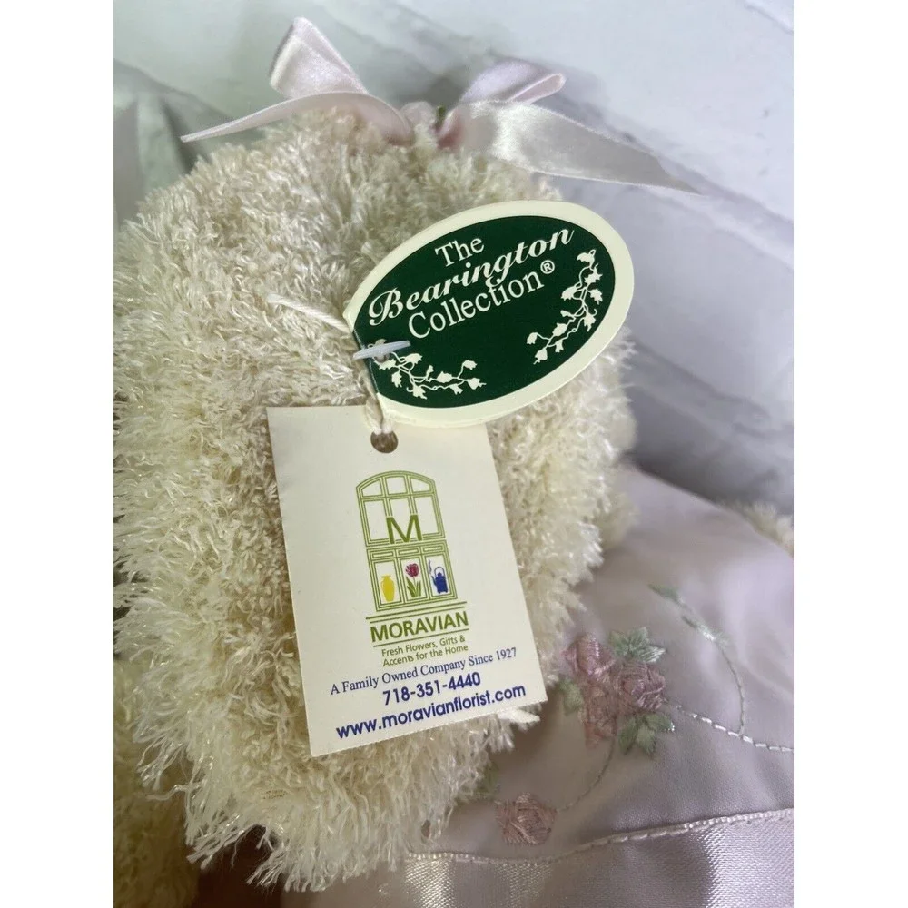 Bearington Collection Lil Ballerina Bunny Rabbit Plush Backpack Bag With Tutu